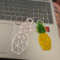 Pineapple keychain
